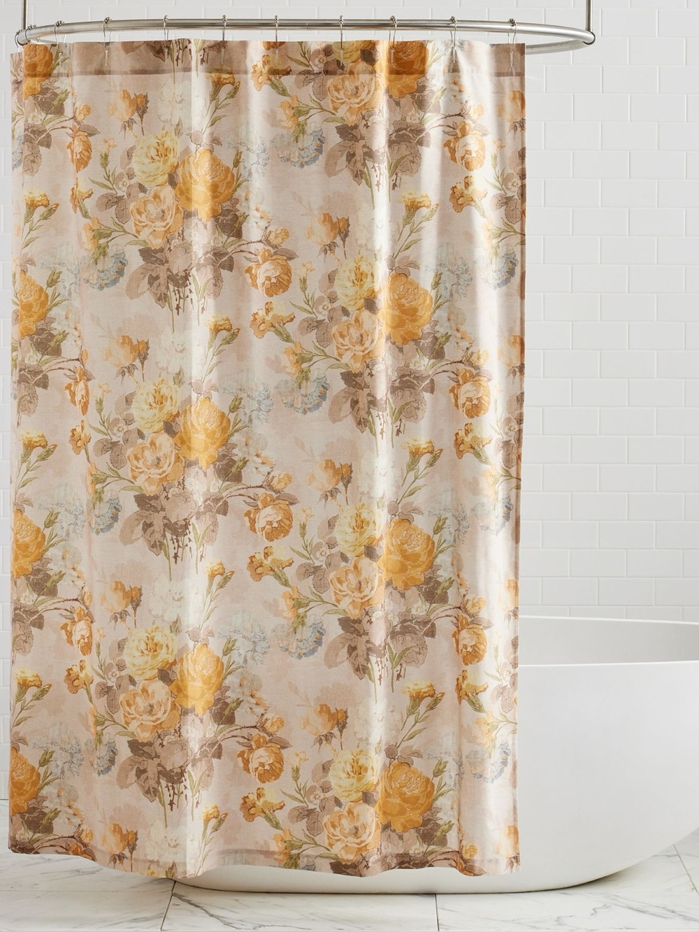Pottery Barn Vivienne cotton Shower Curtain